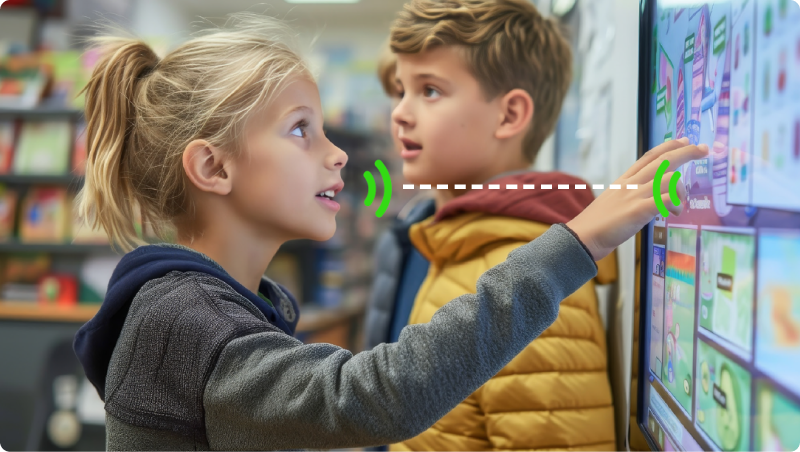 Built-in microphone array